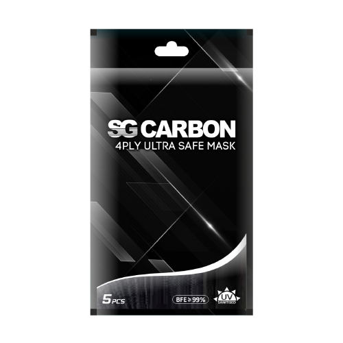 SG-Carbon-4Ply-Mask-5PCS SG-Carbon-4Ply-Mask-5PCS