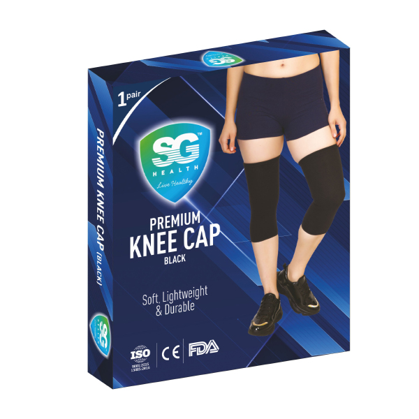 Premium Knee Cap (Black)